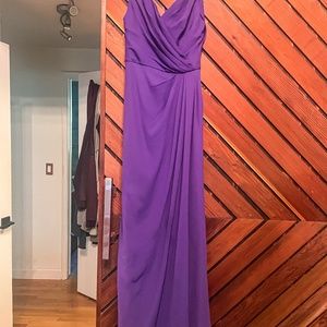 Chiffon bridesmaids dress in regency